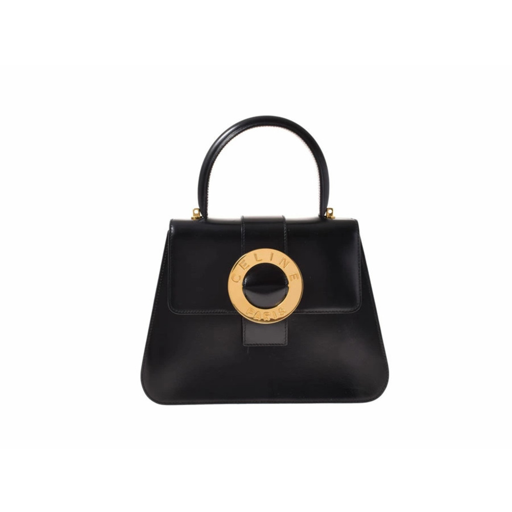 Celine handbag calfskin black strap - Picture 1 of 9